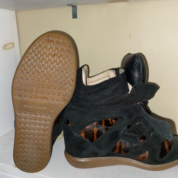 Isabel Marant designer hidden heel boots - Picture 3 of 3